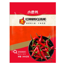 小磨坊 紅辣椒粉Q(高辣) 300公克-精選朝天椒，辛辣香醇, 300g, 1個