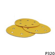 샌드페이퍼 100매입 320방 125mm 6H, 1