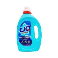 강력 기름 땀 얼룩 자국 제거 액체 세탁 세제 2.7L, 1개