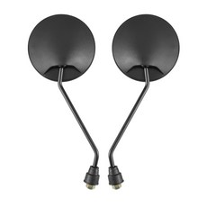 通用電動車後視鏡, CG磨砂黑7.0杆, 1套