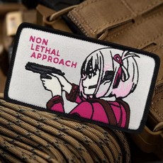 Anime Beautiful Soldiers Morale Patch - 군용 장비 배낭 오퍼레이터 야구 모자 플레이트 캐리어 및 조끼용 전술 패치 모랄, Anime Beautiful Soldiers Moral