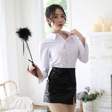 女款萬聖節性感秘書變裝組