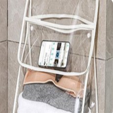 훈컴퍼니 방수가방 여행용세면파우치방수걸이형, 소 화이트