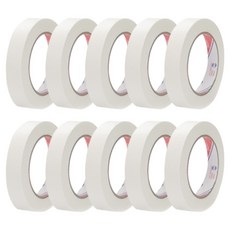 투데이리빙 10개 세트 종이 마스킹 테이프 20mm x 20m 셀프 인테리어 작업 도구