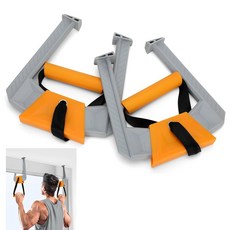 출입구용 휴대용 풀업 바 여행용 조절 가능한 홈 체육관 장비 풀업을 위한 이중 핸들 디자인 최대 하중 용량 149.7kg(330파운드) 나사 설치 없음 178388, 출입구용 휴대용 풀업 바, 여행용 조절 가능한 홈 체육