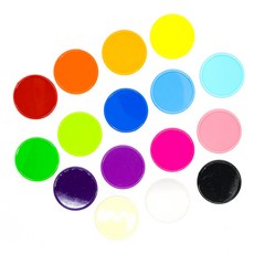 플라스틱 커스텀 코인칩 / 보드게임부품 포커칩 커스텀칩, 09. 스카이블루, 1개