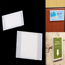 땡큐 10P 부착용 꽂이 게시판 소형 엘리베이터안내판 어린이집게시판 와이파이안내판 병원게시판, 55x90