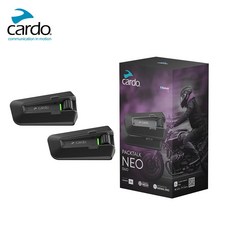 Cardo PACKTALK NEO 安全帽藍牙耳機, 雙入, Black