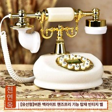 유럽 유선 엔틱 골동품 아날로그 촬영 다이얼