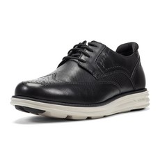 [미국수입정품] Rockport 남성용 콜틴 블랙 가죽 8.5 넓은 발볼 291443
