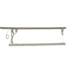 LED 超薄防眩軌道吊燈-2尺 一體成型辦公室OA 餐桌燈專用 泛光型長條燈, 2尺-45W亮度-白款軌道款 自然光, 1個