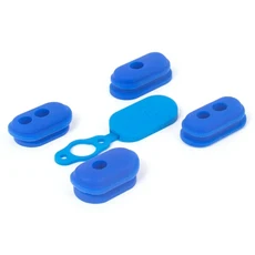 4/5PCS 고무 충전 포트 플러그 Xiaomi M365 Pro 1S 2 전기 스쿠터 방수 커버 케이스 용 먼지, [08] D-5PC