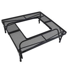 고급 접이식 캠핑 테이블 BB9060, 블랙