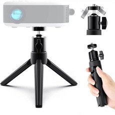 스마트 와이파이 미니 휴대용 4K LED 프로젝터 미러링 스피커 지지대, Projector stand