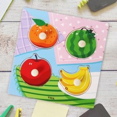 아기퍼즐 유아학습용품 두뇌개발 유아교구, 1개