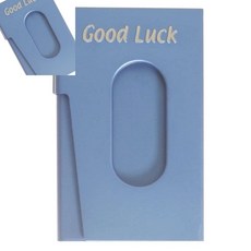 팔땨 휴대용 명함케이스 청색 플라스틱명함케이스 메탈명함케이스 명함집