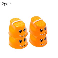 점프 스틸트 어린이 장난감 2쌍 스마일 유치원 훈련 균형 감각 장비 조정, 2pair Orange
