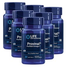 라이프 익스텐션 프로비날 퓨리파이드 오메가7 소프트젤 Life Extension Provinal Purified Omega-7, 6개, 30정