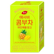 무유2 콤부차 파인애플 망고 콤부차파인애플망고, 5g, 10개입, 1세트