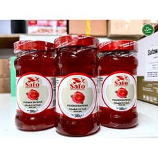 터키산 프리미엄 로즈잼 할랄 디저트잼 Halal Premium Rose Jam from Turkiye, 1개, 380g