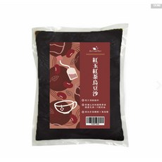 BatterDay 銘珍 棗泥餡 紅茶餡 餡料 1kg, 1個, 紅玉紅茶烏豆沙_1kg