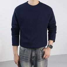 로코비전 95-125 남자 오버핏 드랍숄더 니트 티셔츠 빅사이즈