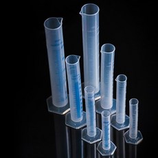 투명 플라스틱 눈금 메스실린더 소형 pp 부피측정 과학실험 50ml