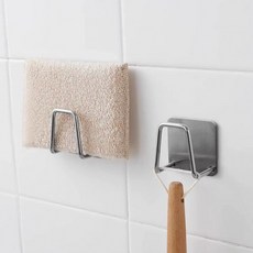 304스텐 무타공 주방 정리 수세미거치대, 본품