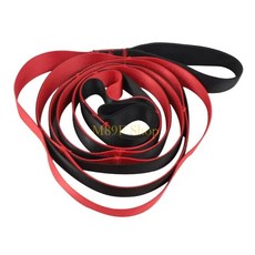 나일론 요가 스트랩 물리치료 재활 멀티 루프 운동 스트랩 비탄성, R, 1개