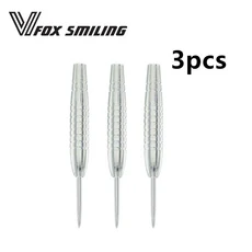 전문 스틸 팁 다리미 다트 배럴 블랙 실버 컬러 액세서리 20g, 02 sliver 3pcs