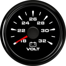 디지털 볼트미터 볼트 게이지 자동차 해양 보트 방수 전압계, 2. 18-32V BN