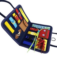 蒙氏教具生活學習板：訓練自理能力、生活習慣養成，動手配對遊戲學習版, 1套