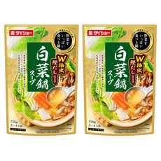 다이쇼 배추나베 스프 스트레이트 타입, 2개, 750g