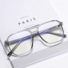 向日葵眼鏡 時尚濾藍光眼鏡 平光眼鏡 飛行員復古眼鏡 男女適用 可配度數鏡框 【40945】