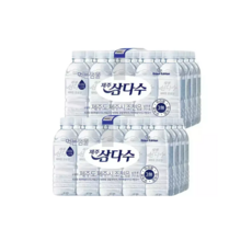 [광동] 삼다수 그린 500ml x20병 (유라벨/무라벨 랜덤발송) /생수 /무라벨, 330ml