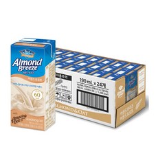 블루다이아몬드 아몬드브리즈 아몬드오트 190mlx12팩, 190ml, 12팩