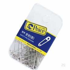 짱이싸인 평화 옷핀 중 퀼트부자재