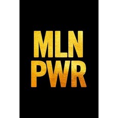 (영문도서) Mln Pwr: 6x9 Notebook/Diary 100 Pages African American Black History Month Appreciation B... Paperback, Createspace Independent Pub..., English, 9781722487591