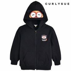 컬리수 아동 너구리 후드집업 C233JMG52P