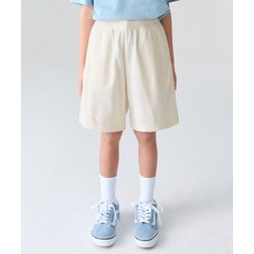 MUSINSA STANDARD KIDS 테리 클로스 쇼츠 [크림] 416916