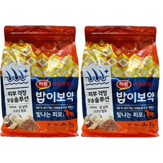 하림펫푸드 전연령 강아지 밥이보약 기능성 사료, 피부/피모, 2kg, 2개