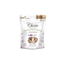 Cherie 法麗 寵物凍乾 貓狗零食 原肉凍乾 低脂高蛋白 鯖魚口味, 鯖魚