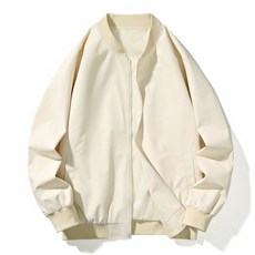 남성 봄가을 루즈핏 방풍 지퍼 자켓 일상복