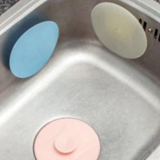 싱크대 실리콘 간편 배수구 덮개 냄새제거 차단 베란다 배수구 세탁기 머리카락 이물질