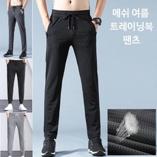 여름바지 메쉬 트레이닝복 츄리닝 아이스 숨쉬는바지 하의