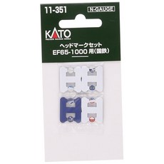KATON게이지 헤드마크 세트 EF65 1000용 국철 11-351 철도모형용품, 1개