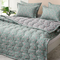 국내산 먼지없는 전사 마이크로 들꽃 사계절 이불 단품/ 세트, 들꽃 그린SS