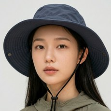 리꼬즈 등산모자 햇빛차단 넓은챙 사파리모자, 네이비