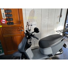 Gogoro VIVA XL / Gogoro 3 機車風鏡 PC材質 附安裝支架, 1個