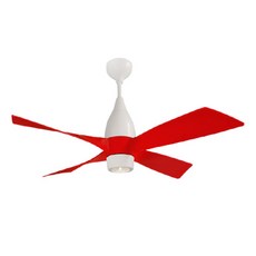 VENTO 芬朵精品吊扇 風車系列 WINDRAD 52吋遙控型 高雄市到府安裝免工資, 紅色